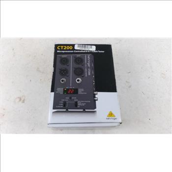 Behringer Microprocessor Controlled 8 - In 1 Cable Tester