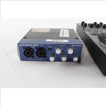 Behringer MIDI Controller And Presonus Audiobox