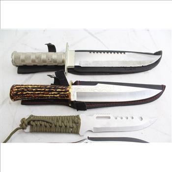 Bekizo, Winchester, & More Fixed Blade Knives; 5 Pieces