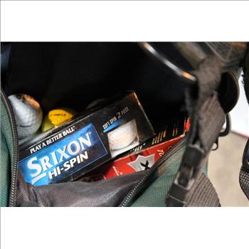 Belding Sports Golf Bag With Clubs, 7+ Pieces