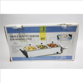 Bella Cucina, Triple Buffet Server And Warming Tray