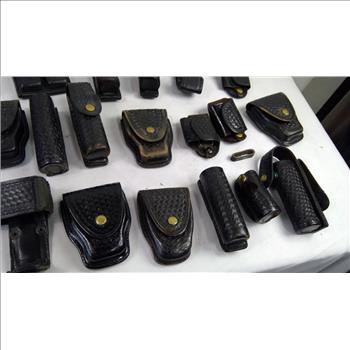 Belts, Holsters, Pouches Bulk Lot, 26 Pieces