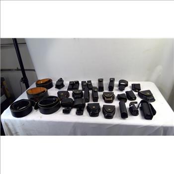 Belts, Holsters, Pouches Bulk Lot, 26 Pieces