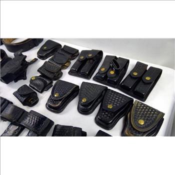 Belts, Holsters, Pouches Bulk Lot, 26 Pieces