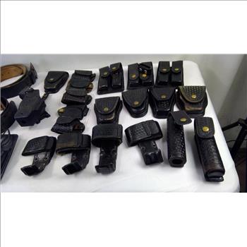 Belts, Holsters, Pouches Bulk Lot, 26 Pieces