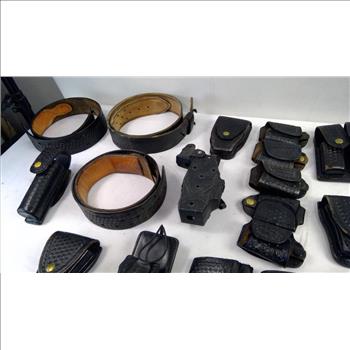 Belts, Holsters, Pouches Bulk Lot, 26 Pieces