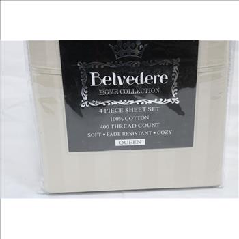 Belvedere 4 Piece Sheet Set - Queen