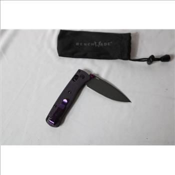Benchmade Purple Folding Knife