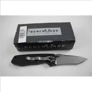 Benchmade Vex Folder Plain Edge Tanto Blade G-10 Handle