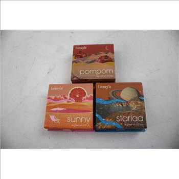 Benefit Sunny, Pompom, Starlaa Mini Blushes, 3 Pieces
