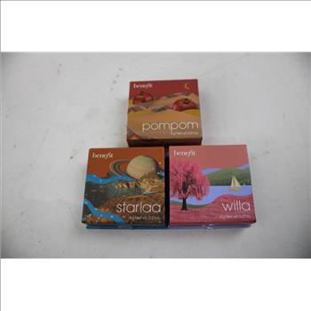 Benefit Willa, Starlaa, Pompom Blush, 3 Pieces