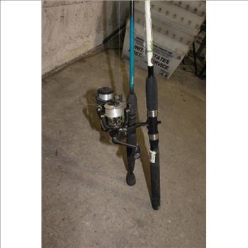 Berkley, Zebco Fishing Poles, 2 Pieces