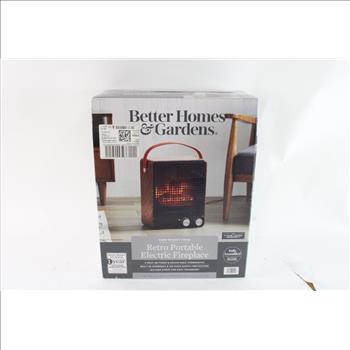 Better Homes And Gardens Retro Portable Electric Fireplace