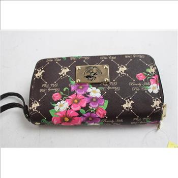 Beverly Hills Polo Club Zipper Wallets, 3 Pieces