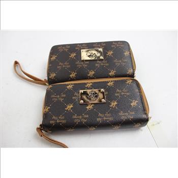 Beverly Hills Polo Club Zipper Wallets, 3 Pieces