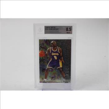 BGS 8.5 1996-97 Metal #181 Kobe Bryant