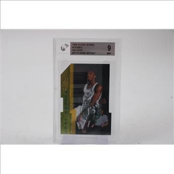 BGS 9 Mint 1996 Score Board Rookies Kobe Bryant #DC13