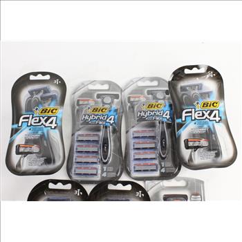 Bic Reusable And Disposable Razors, 7 Pieces