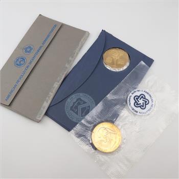 Bicentennial Commemorative Medal And Stamps, 3 Sets	