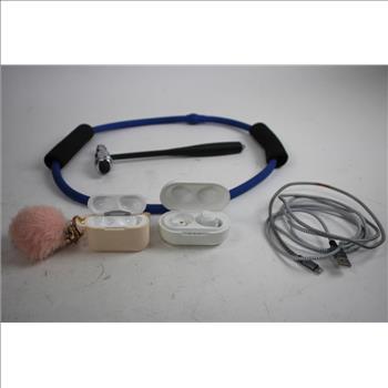 Biconic Bluetooth Speaker, Jlab Wireless Earbud Charging Case, And More, 8+ Pieces