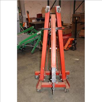 Big Red 8 Ton Long Ram Jack/ Engine Hoist