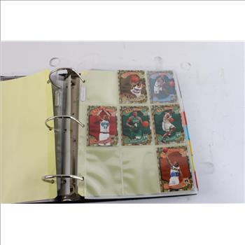 Binder With Basketball Cards, 100+ Pieces