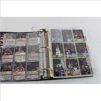 Binder With Basketball Cards, 100+ Pieces