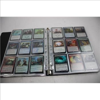 Binder With Magic The Gathering Cards - 2014 & 2015 Editions