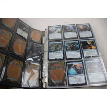 Binder With Magic The Gathering Cards - 2014 & 2015 Editions
