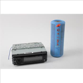 Binoculars, Bluetooth Speaker, Gas Mask, And More, 4+ Pieces