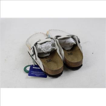 Birkenstock White Clogs Women's Size 6