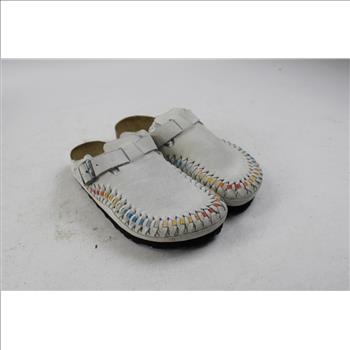 Birkenstock White Clogs Women's Size 6