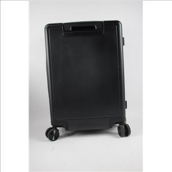 Black 4-Wheel Hard Shell Rolling Suitcase