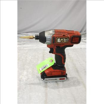 Black And Decker Impact Driver