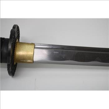 Black And Red Samurai Sword