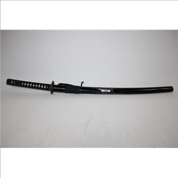 Black And Red Samurai Sword
