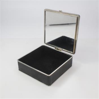 Black And Silver Jewelry Box