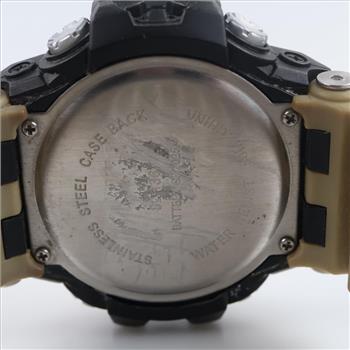 Black And Tan Sport Watch