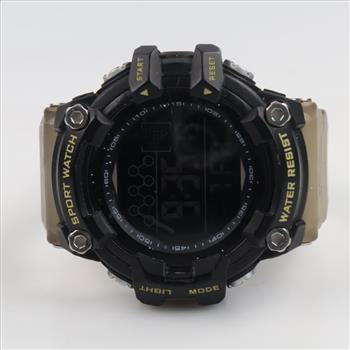 Black And Tan Sport Watch