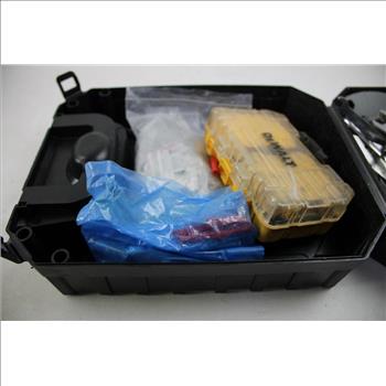 Black Box W/misc Drill Bits/screws/parts