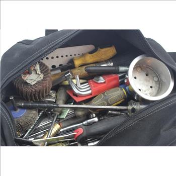 Black CLC Tool Bag With Tools, 20+ Pieces