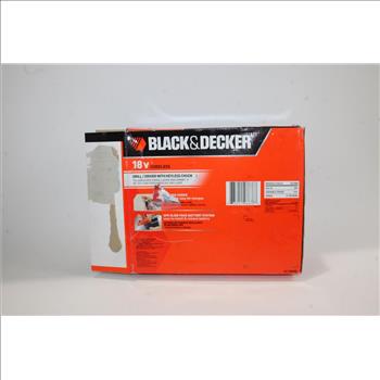 Black & Decker  18V Cordless Drill/Driver