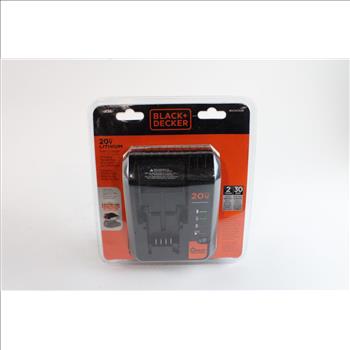Black & Decker 20V Lithium Fast Charger