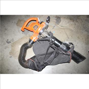 Black & Decker 3-in-1 Corded Electric Backpack Leaf Blower/Vac/Mulcher