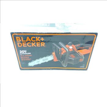 Black & Decker Cordless Chainsaw
