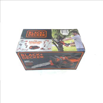 Black & Decker Cordless Chainsaw