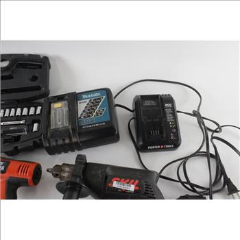 Black & Decker Cordless Drill And More, 7 Pieces