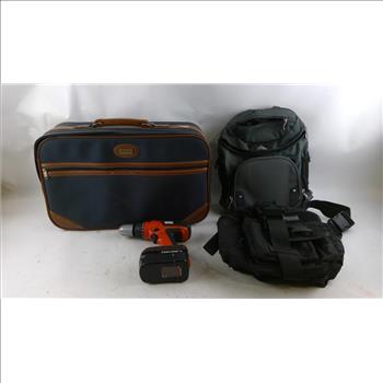 Black & Decker Drill Driver And More 4 Pieces