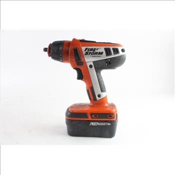 Black & Decker Fire Storm Cordless Drill