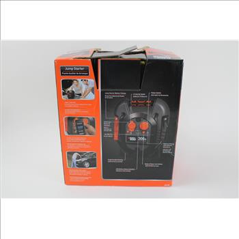 Black & Decker Jump Starter 600battery Peak/300 Inst.